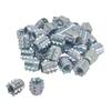 Murakoshi Seiko Onime Nuts, Type A, 50-Pack, M3 X 5.5mm, Made In Japan, Silver