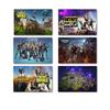 Ночной форт Fortnite Игра Дом Декоративная Картина Постеры Наклейки Подарок Искусство