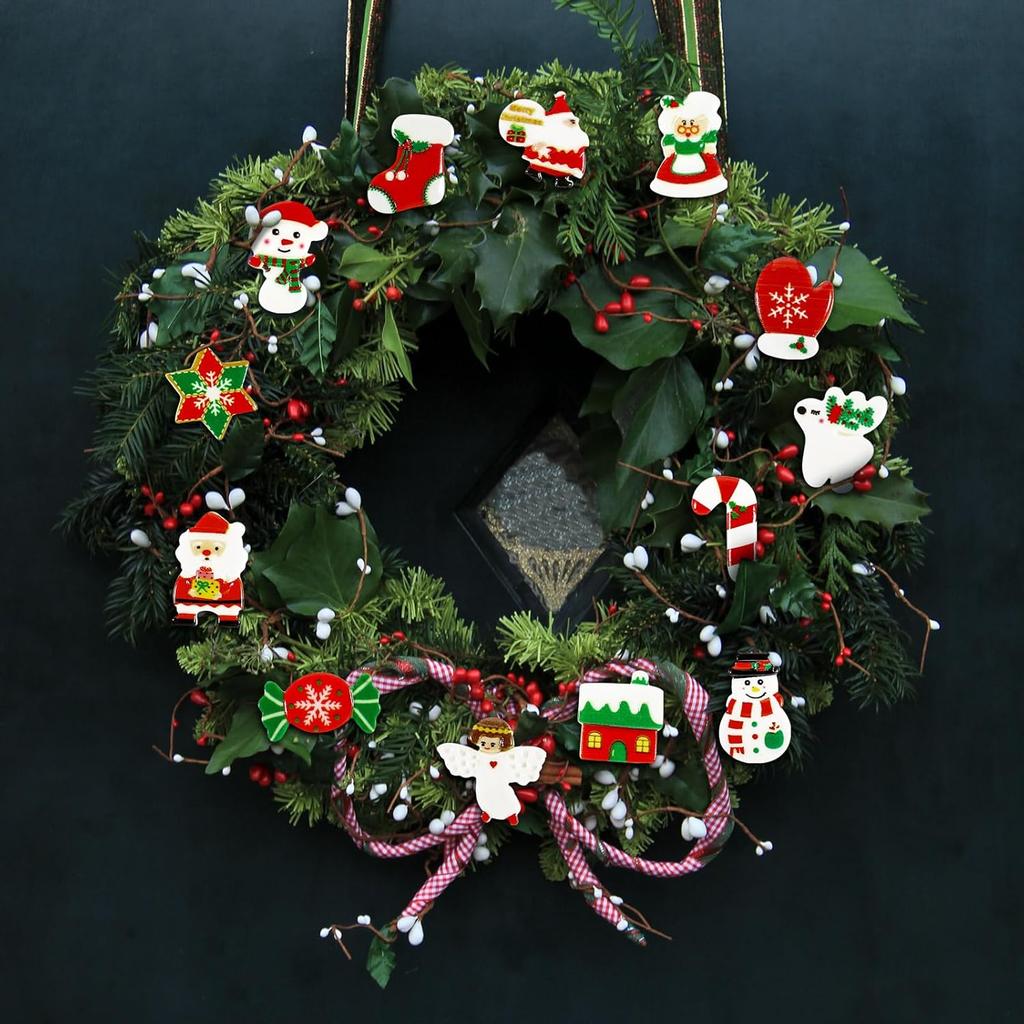 10 шт. Рождественские подвески из смолы для поделок Бусины-подвески в виде слизи с плоской задней поверхностью Смоляные принадлежности Мини рождественские украшения Поделок Украшения для скрапбукинга своими руками