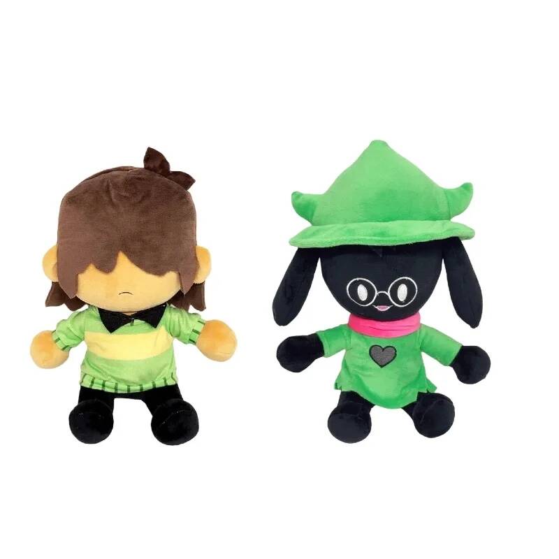 Новая плюшевая игрушка Kris из Deltarune, Треугольная руна, Тенна, Спамтон, Фиолетовый телевизор, Черный персонаж, Плюшевая игрушка, Кукла, Тенна, Ланино, Элнина, Мягкая игрушка