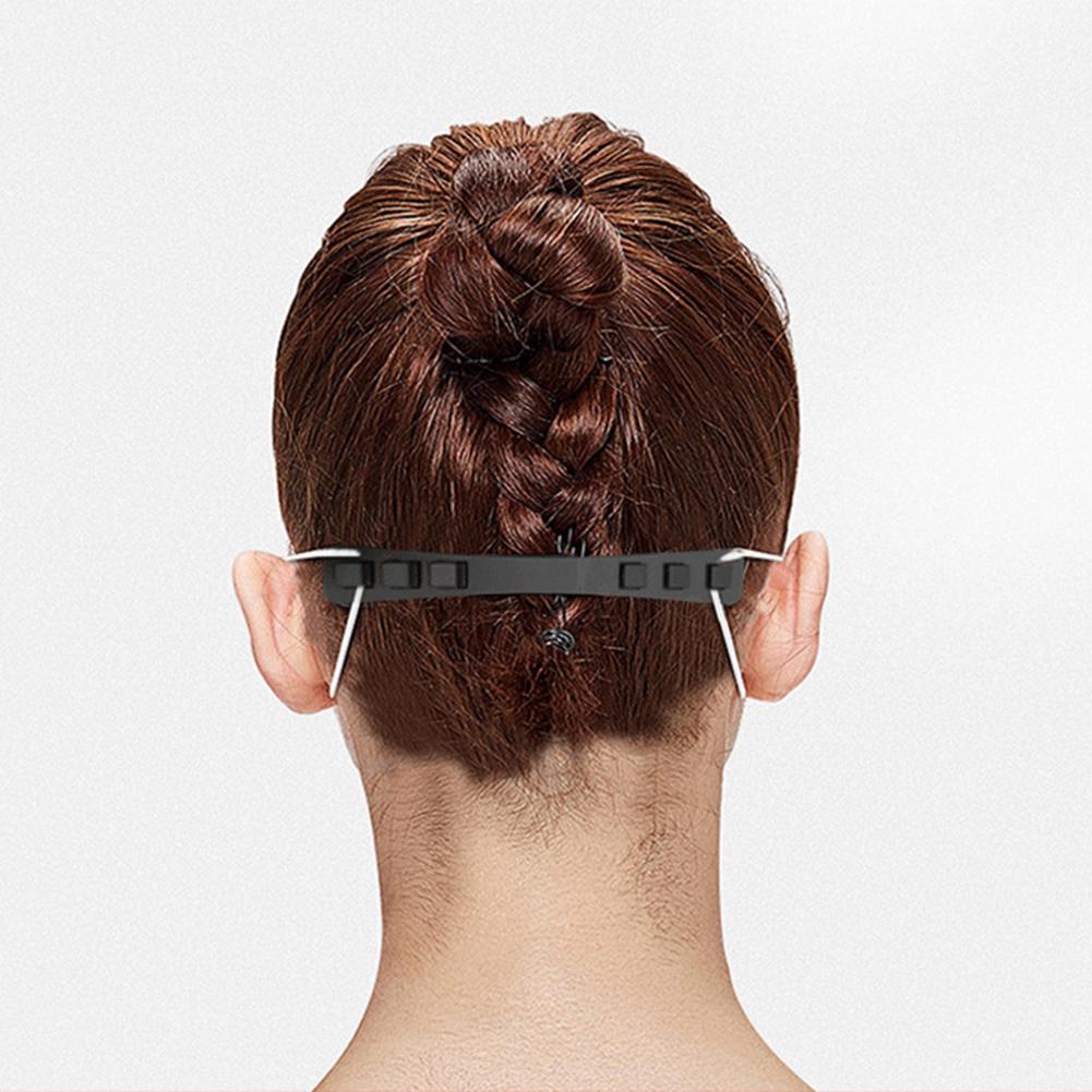 Пластиковый регулируемый держатель для защитных масок