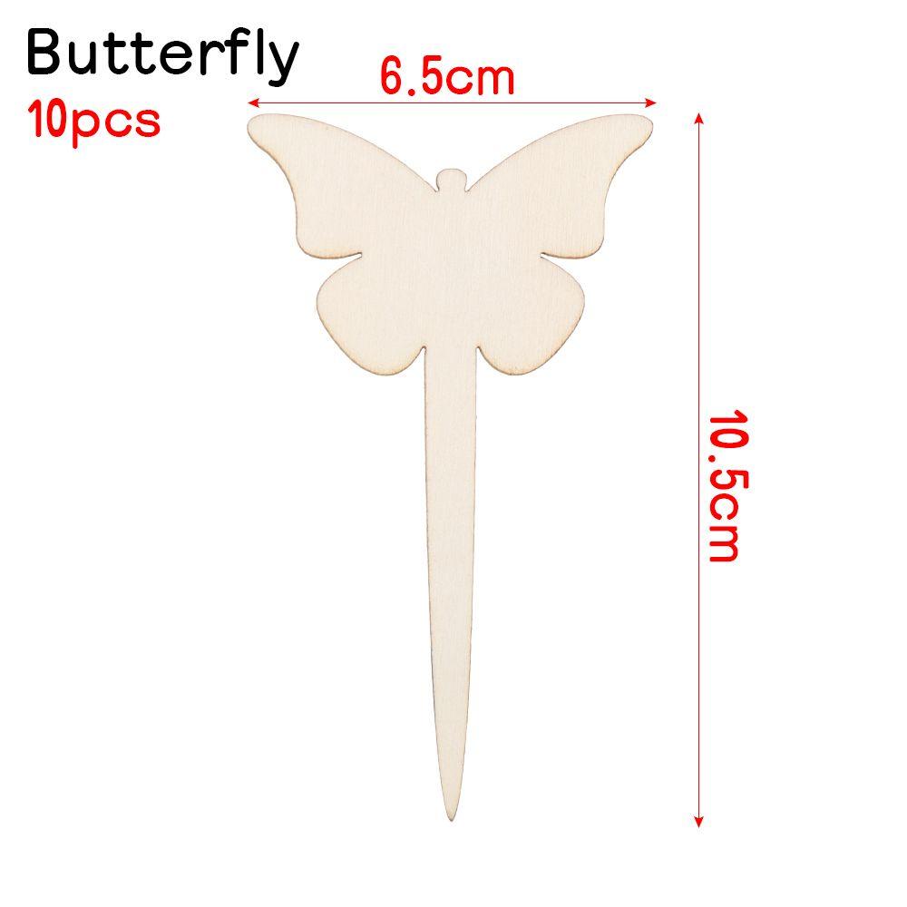 Nursery Pots Plant Markers Planting Tags Garden Wooden Labels Bonsai Ornament Bamboo Crafts