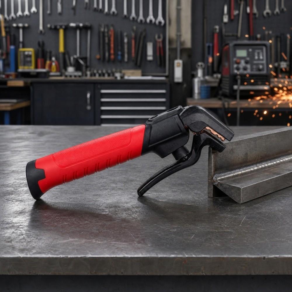 Heavy Duty Welding Electrode Holder Insulated Handle Electrode Holding Clamp Welding Clamp