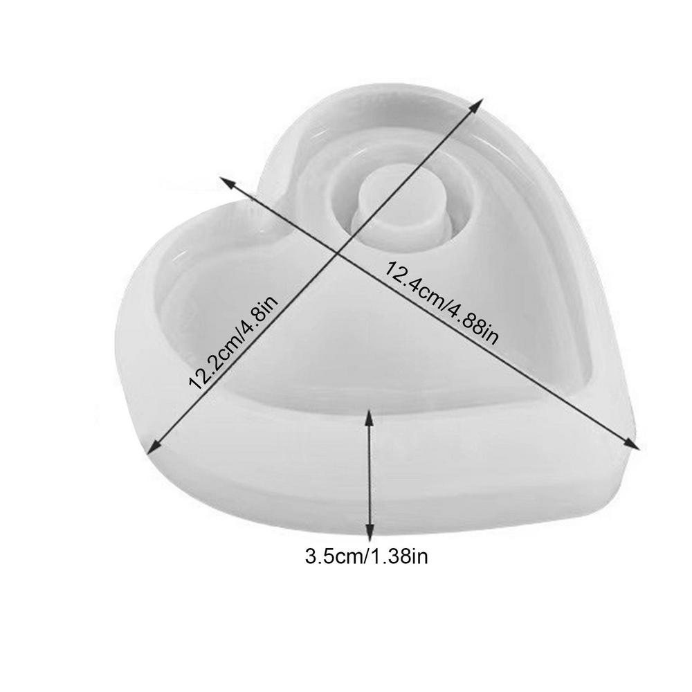 Resin Silicone Molds Candlestick Making Mold Easy Release Plaster Ornament Mold Handicraft Aromatherapy Decoration Crafting