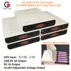 Блок бесперебойного питания DC 5V 9V 12V, корпус для Power Bank из 12 батарей 18650, DIY Kit для роутера, телефона, планшета, модема