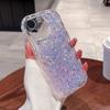Fashion Cute Wave Frame Glitter Case For Iphone 14 13 11 12 Pro Max 14plus Shining Shockproof Soft Silicone Cover Bumper