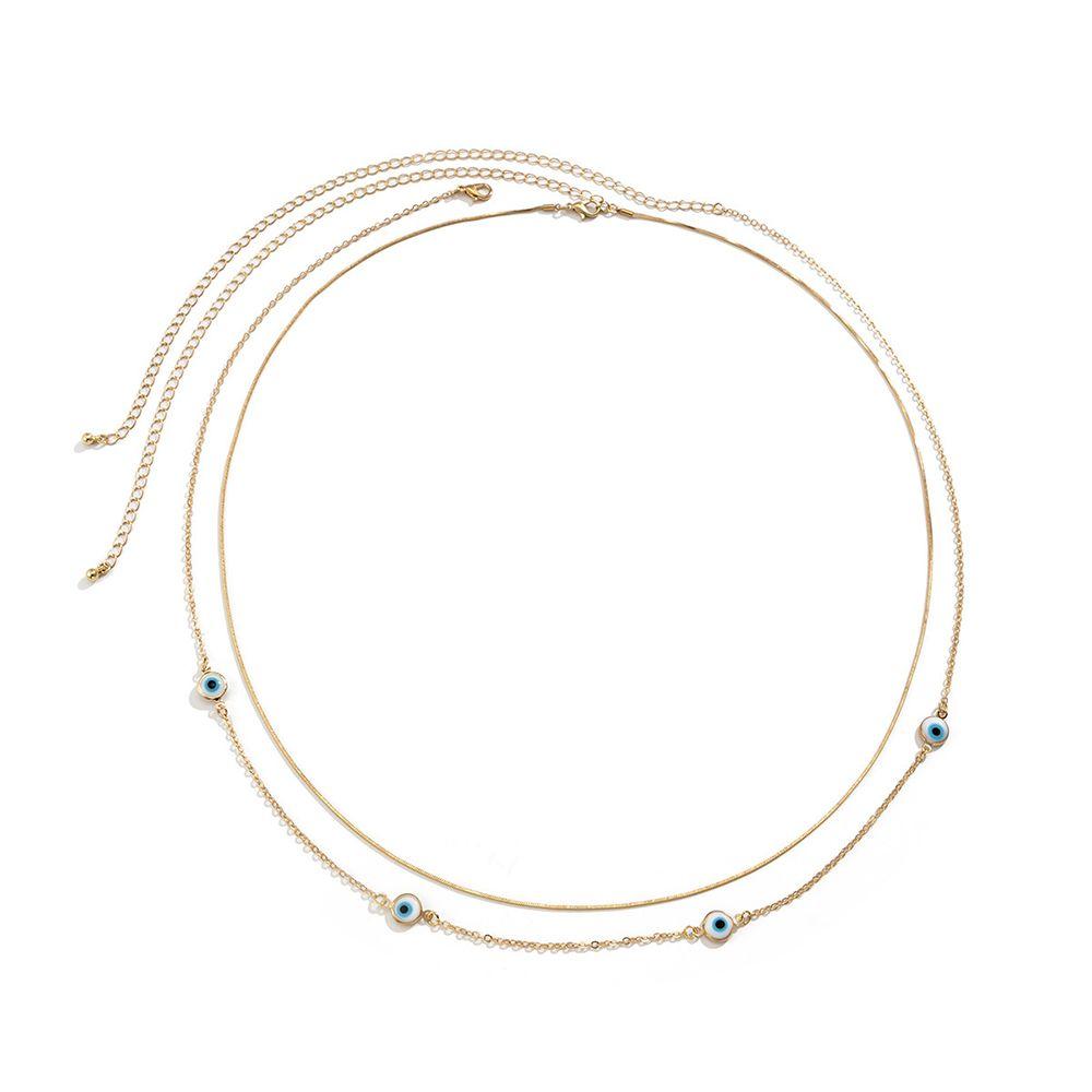 Аксессуары для женщин и девушек, сексуальные летние пляжные украшения для тела, бусины, цепочки для живота, многослойная цепочка на талию