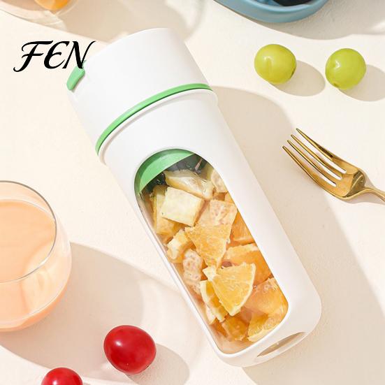 Wireless Blender for Healthy Drinks Portable Personal Cup, 480ml Capacity USB Rechargeable Juicer, Compact Smoothie Maker 35 Second Fast Juicing