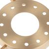 Vintage Brass Three Holes Ring E27 E14 Lampshade With Screw Fixed Ring Holder Diy Lighting Shade And Socket Connected Holder