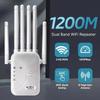 Plastic WiFi Extender 300Mbps/1200Mbps Network Expander Amplifier Wifi Repeater  Wireless Network