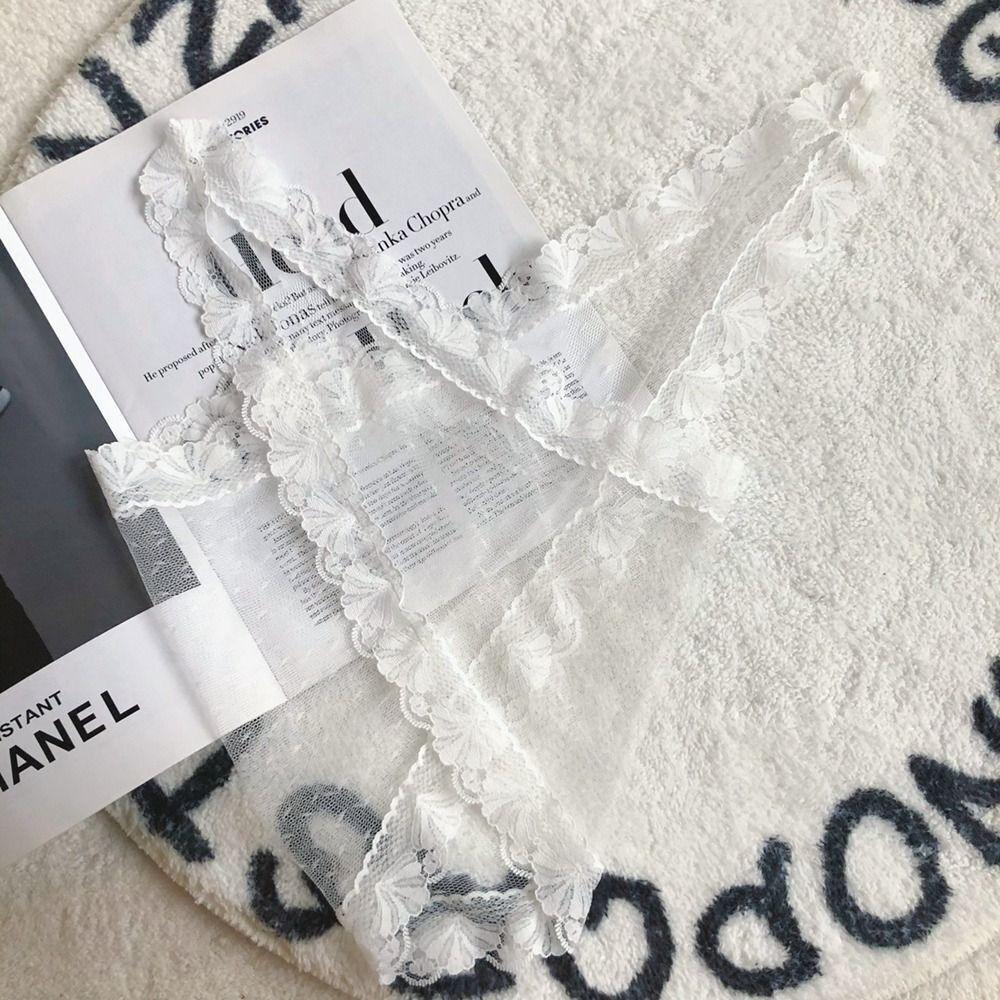 White Wrap Scarf Cloth Headband New Lace Triangle Hair Head