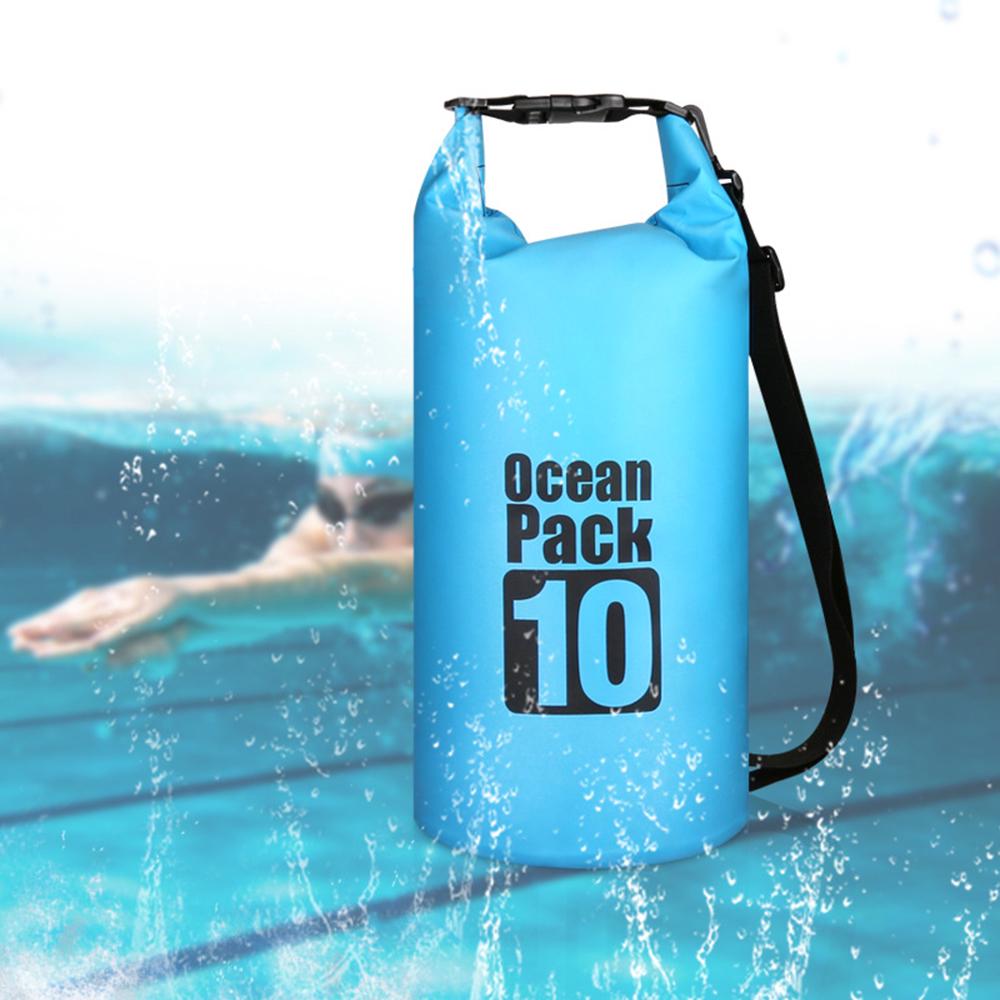 10л / 15л / 20л / 30л открытый водонепроницаемый сухой рюкзак с плавающей запятой сумка с рулонным верхом для каякинга