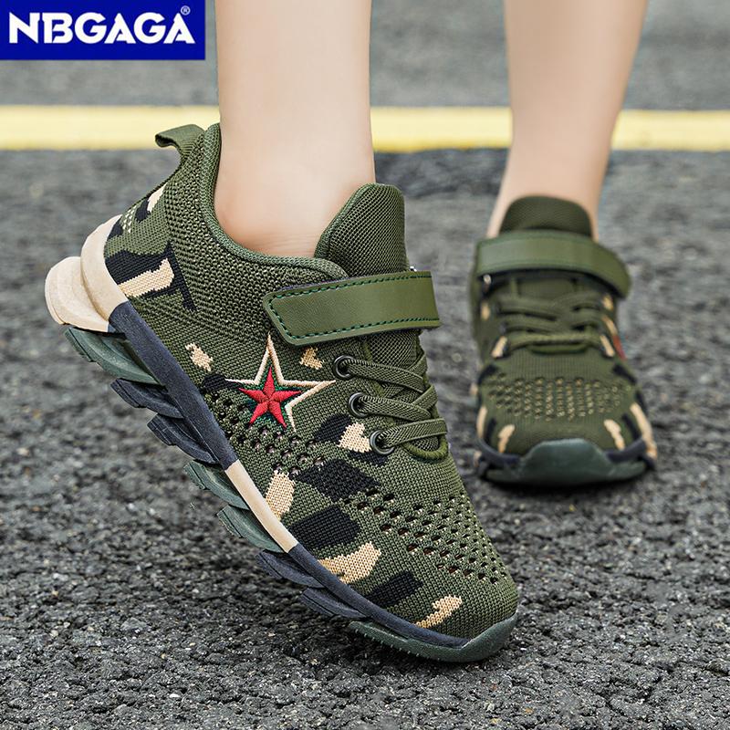 Модные повседневные сетчатые кроссовки для мальчиков на липучках и шнурках - Легкие и дышащие для бега и спорта