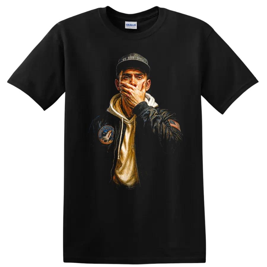 Logic Confessions Of A Dangerous Mind Hip Hop Portrait T Shirt Rap Tee