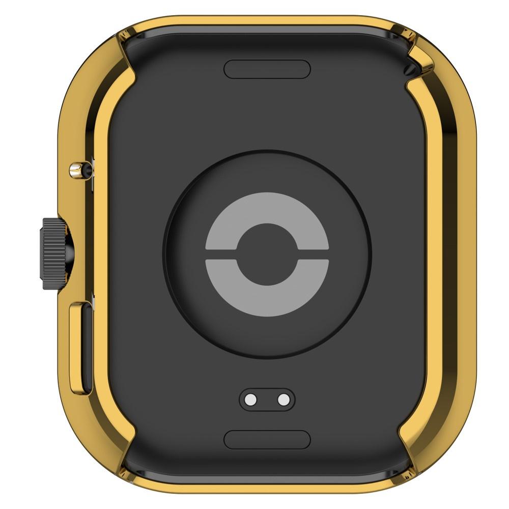 2in1 Case with Screen Protector for Xiaomi Redmi Watch 4, Gold