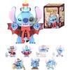 TOP TOY Дневник озорного Стича из мультфильма Disney Серия 2.0 [1 шт.] Гачапон Сюрприз-бокс Фигурка Мягкий винил ПВХ Премиум-игрушка Подарок на день рождения для персонажа Disney