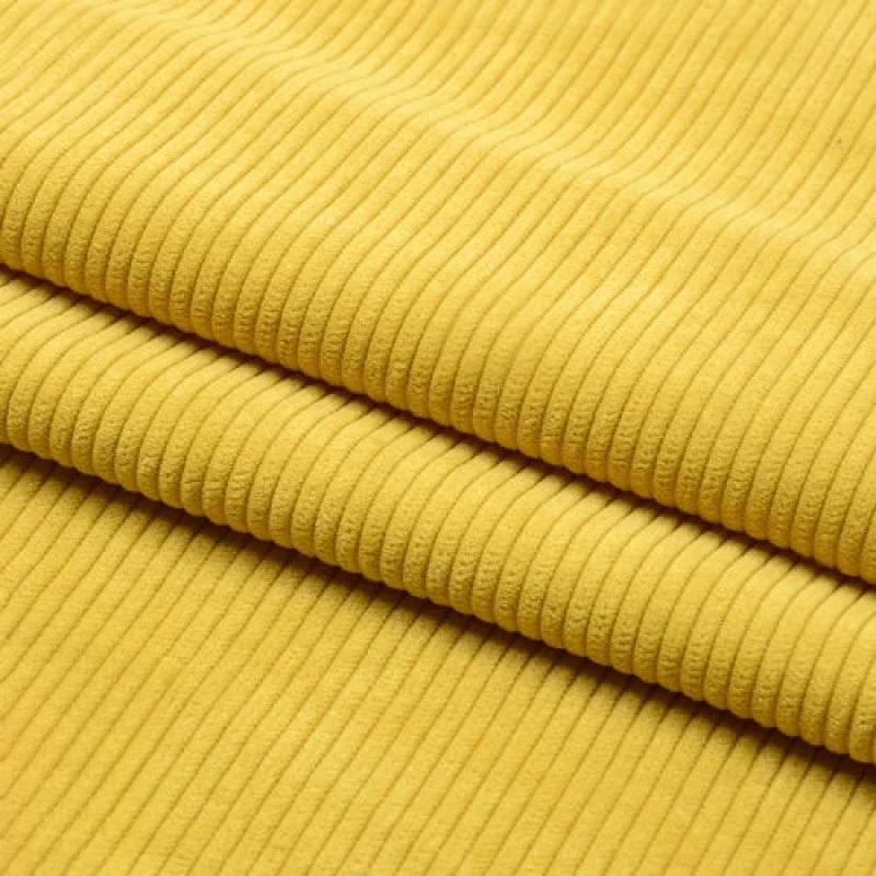 100x140cm Solid Color Corduroy Fabric Shirt Children's Cotton Jacket Sweater Sofa Velvet Cloth Lining DIY Sewing Brocade