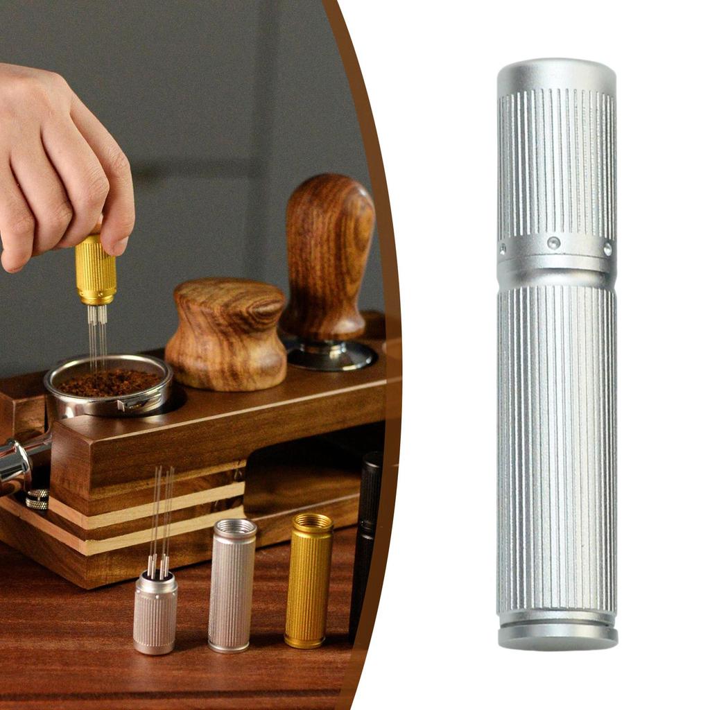 Coffee Tamper Distributor Professional Espresso Hand Stirring Pins Portable Coffee Ground Stirring Tool for Gifts Cafe Hotel