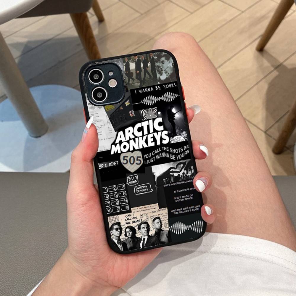 Чехол для телефона Arctic M-Monkeys (рок-группа) для iPhone 14 X XR XS 7 8 Plus 11 12 13 Pro MAX 13mini Матовый противоударный чехол