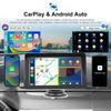 Portable Car Radio 7inch Multimedia Video Player Wireless CarPlay Android Auto Touch Screen With AUX Bluetooth Rearview Camera