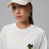 Jordan T Shirts Women's White Crew Neck Moderate