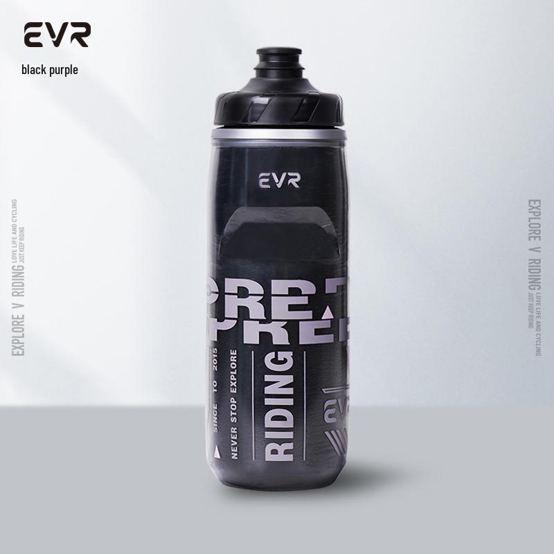 Изолированная велобутылка EVR - Сжимаемая спортивная бутылка для горного и шоссейного велоспорта, активного отдыха