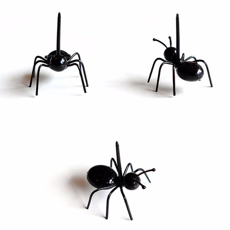 12Pcs/Set Creative Party Ants Series of Toothpicks Industrious Ants Fruit Fork