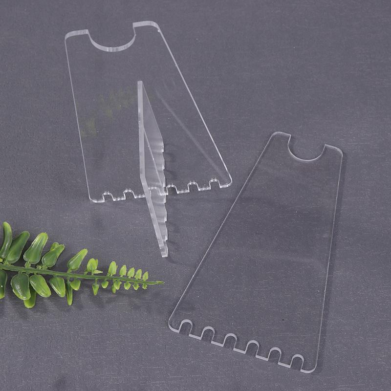 Прозрачная акриловая подставка для велосипеда, портативная опора для ног, подставка для горного шоссейного велосипеда, нескользящая подставка для велосипеда, детали для велоспорта