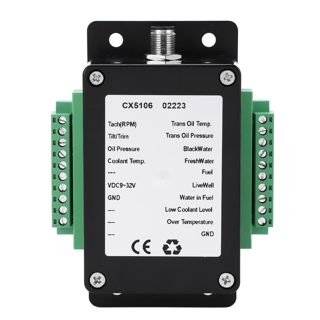 Для конвертерной коробки NMEA 2000 до 13 датчиков IP67 Водонепроницаемый DC 9-32 В для морских лодок яхт