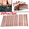25pcs/15pcs/10pcs/5pcs Car Auto Motorcycle Tubeless Tires Wheel Repair Strip Puncture Vehicles Tools