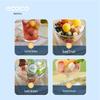 Ecoco 21-Cube Silicone Ice Tray with Lid