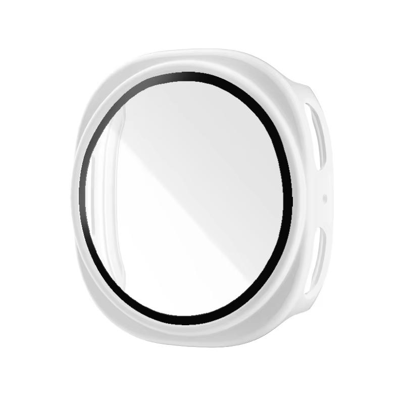 Чехол для Samsung Galaxy Watch 8 44 мм Аксессуары PC Ударопрочный Бампер+Закаленное Стекло Защита Экрана Galaxy Watch 8 40 мм Чехол