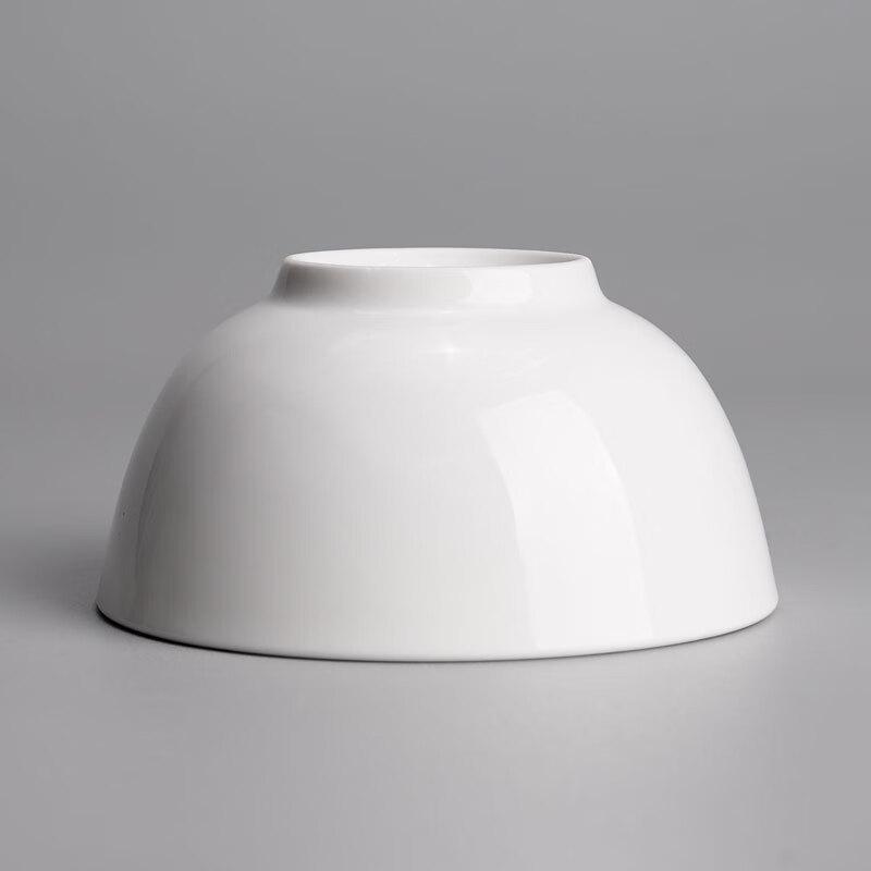 Керамическая рисовая миска Guroo 4,5 дюйма, чисто белая