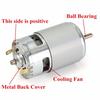 DC 12V-36V 3500-9000RPM 775 Large Torque Motor Ball Bearing Electric Machine