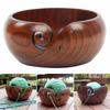 Wooden Yarn Bowl Handmade Logs Made of Textile Yarn Wooden Bowl Environmentally Friendly Round Wooden Bowl Storage DIY