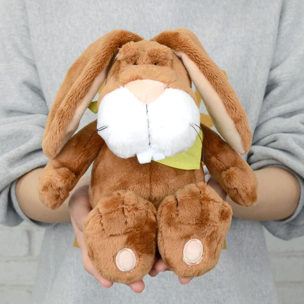 NICI Spring Rabbit Plush Toy, Cute and Ugly Pet, Gift, Brown, 25cm