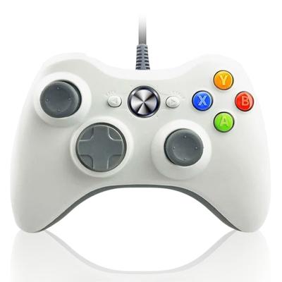 K&SGAMER Контроллер в стиле Xbox, Геймпад, USB-контроллер, Совместим со Steam PC (Робот Уайт)