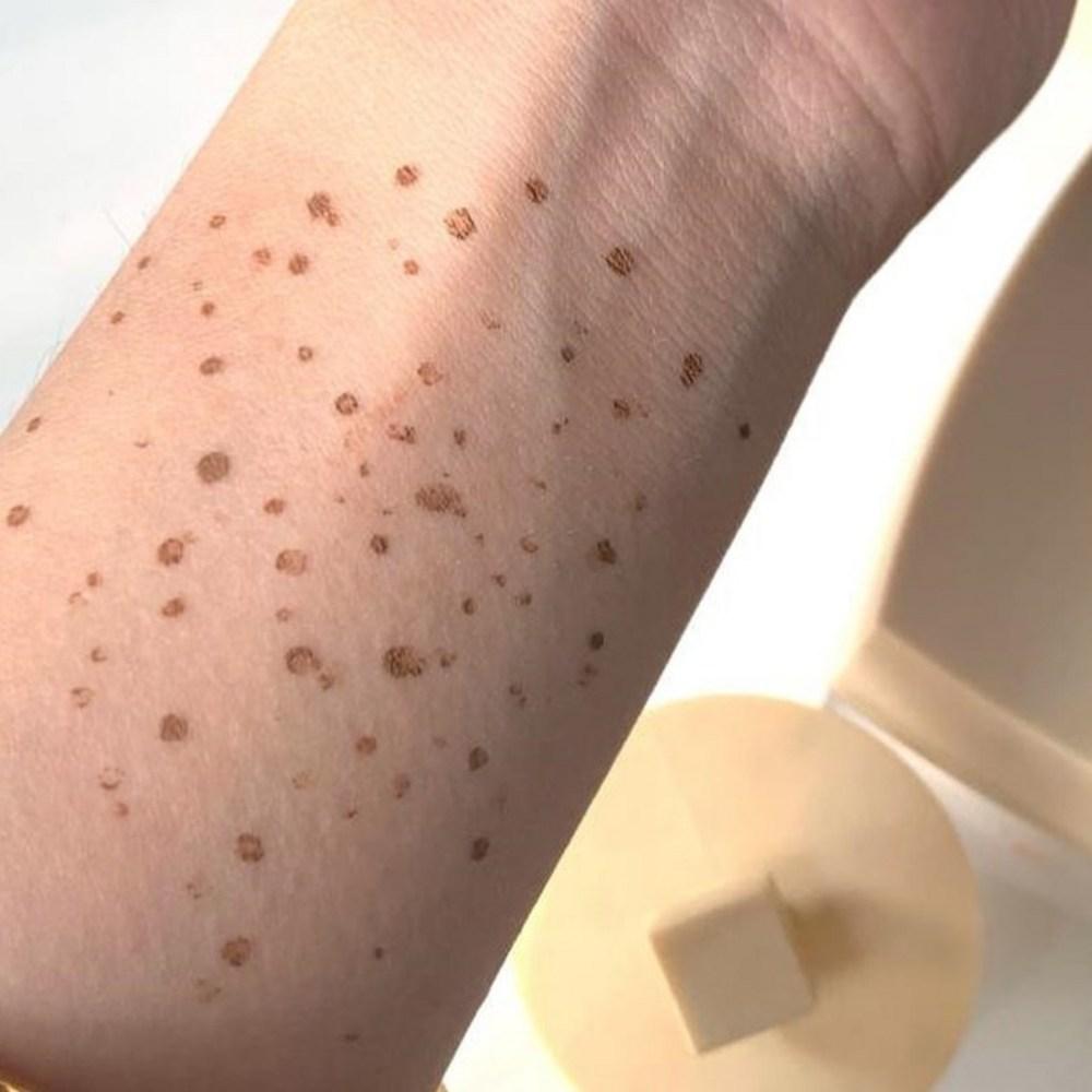 Новый продукт Водостойкий набор для создания искусственных веснушек Lifelike Stamper Face Dot Spot Makeup, 02 светло-коричневый, 1 шт.