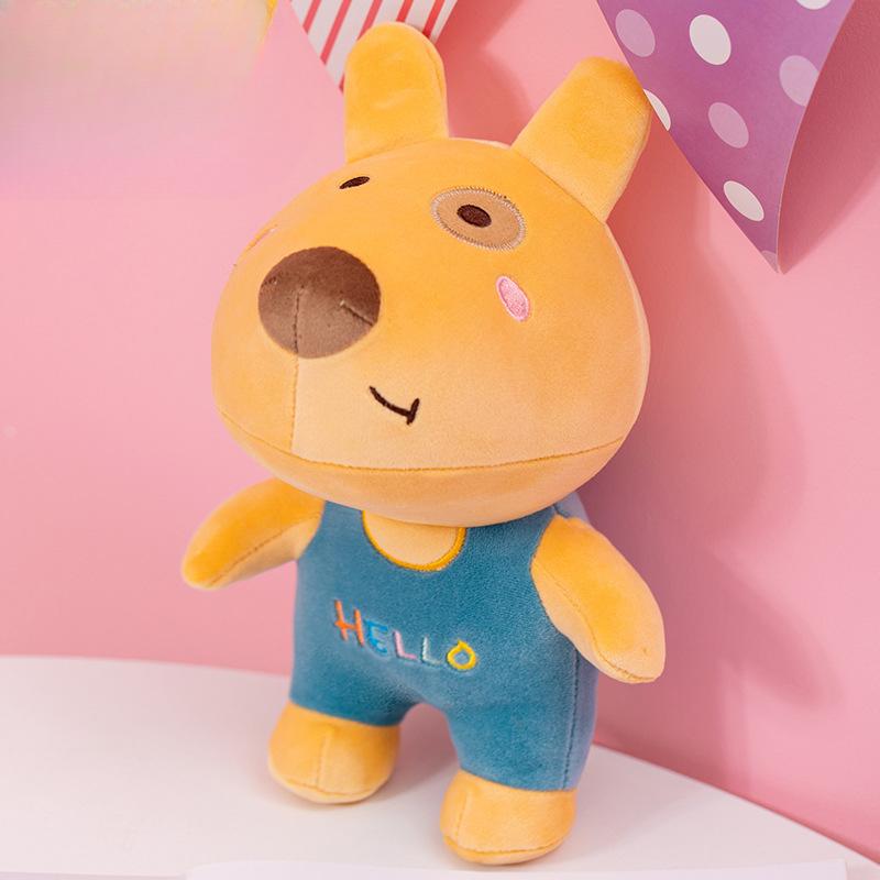 Творческая кукла Хапи, милая плюшевая игрушка в виде поросенка, кукла-динозавр, спящая с куклой, девочка, супер мягкий подарок для пары