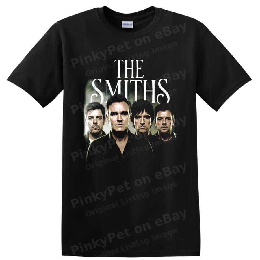 The Smiths Alternative Rock T Shirt w/ Brutalist Portrait Poster Art Print Tee