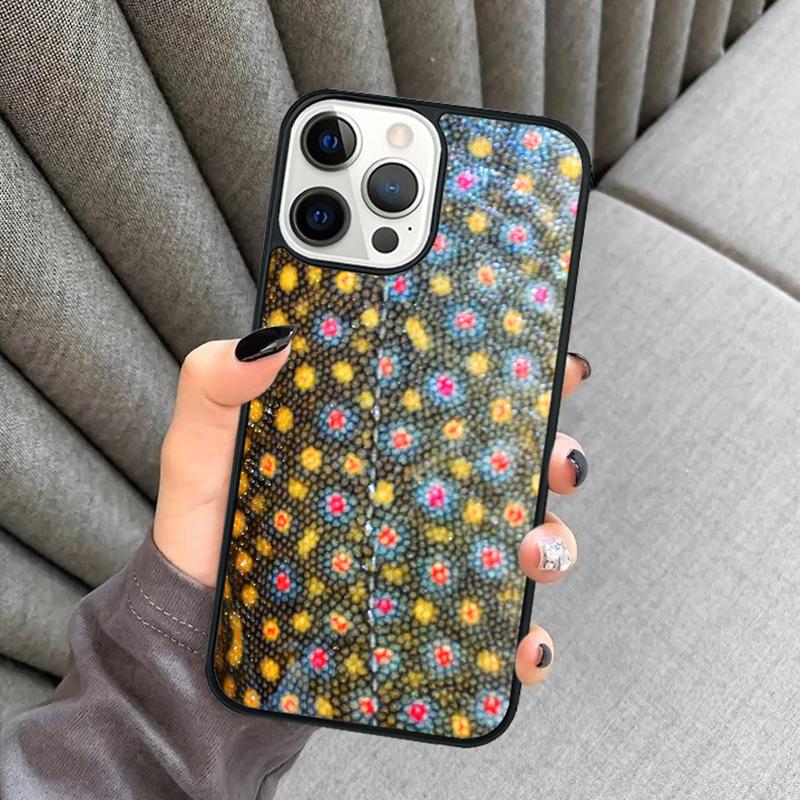 Чехол для телефона со скином для рыбалки на радужную форель Для iPhone 17 Air 16 16e 15 13 14 Pro Max 11 12 Plus 2022 MAX Чехол-оболочка coque