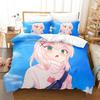 Новый комплект постельного белья Anime Girls The Demon Girl Next Door Single Twin Full Queen King Size Bed Set Adult Kid Bedroom Duvetcover Sets