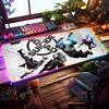 S-SuicidE-ES S-SquadS K-Kill The J-Justice LeaguES Коврик для мыши RGB Игровой коврик для мыши Настольный коврик HD Игровой Большой светодиодный свет XXL Коврик для мыши