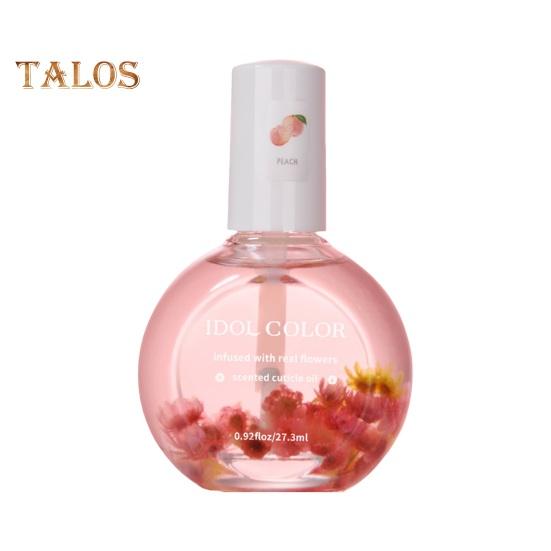 Масло для ногтей с экстрактами сушеных цветов Питательное увлажняющее средство для укрепления ногтей Гель-лак с цветочным ароматом Масло для ухода за ногтями и маникюра