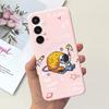 Для Samsung A25 5G 2023 Чехол SM-A256B Милый Утенок-Астронавт Тонкий Мягкий Силиконовый Задний Чехол для Телефона Для Samsung A55 A35 5G A356B Coque