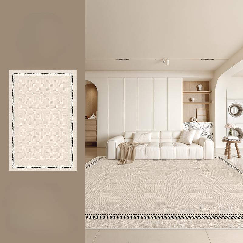 Cream Style Living Room Decoration Soft Carpet Washable bedside Floor Mat Large Area Rugs for Bedroom Anti-slip cloakroom Rug