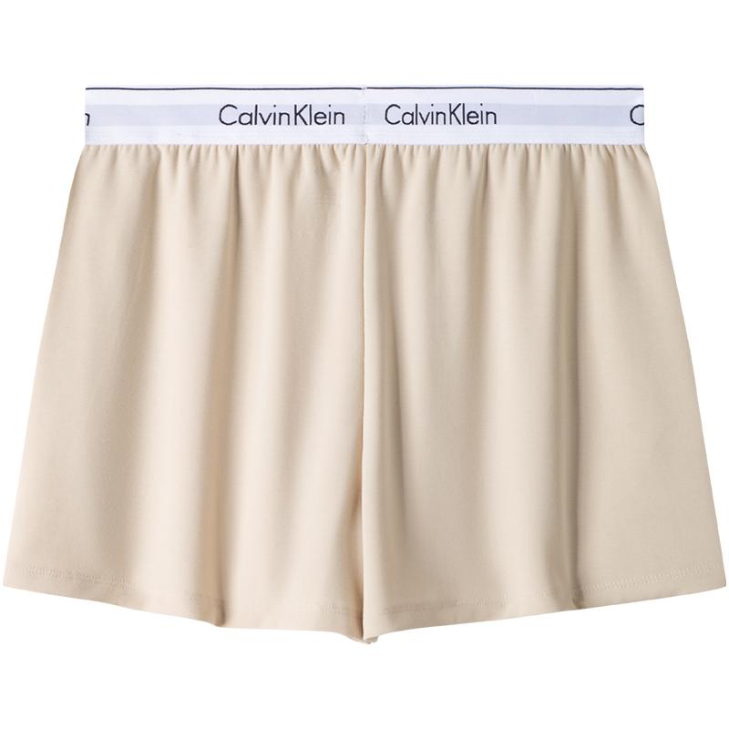 Calvin Klein Охлаждающие антибактериальные шорты Ice Comfort Series, мягкие дышащие домашние шорты, спальные штаны, женские шорты Oat-Milk AD0008ACI