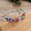 Handmade Yunnan Bracelet Women's Versatile Retro Colored Stone Bracelet Nepalese Characteristic Holiday Accessories