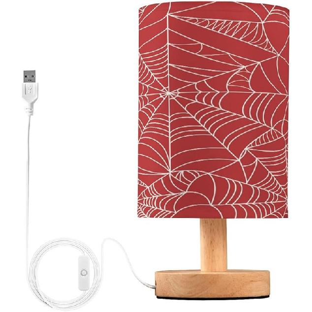 Onyx Marble Desk Lamp Stone Marbling Bedside Lamp Table Lamps Cylinder Nightstand Lamp for Bedroom Living Room Office Decor