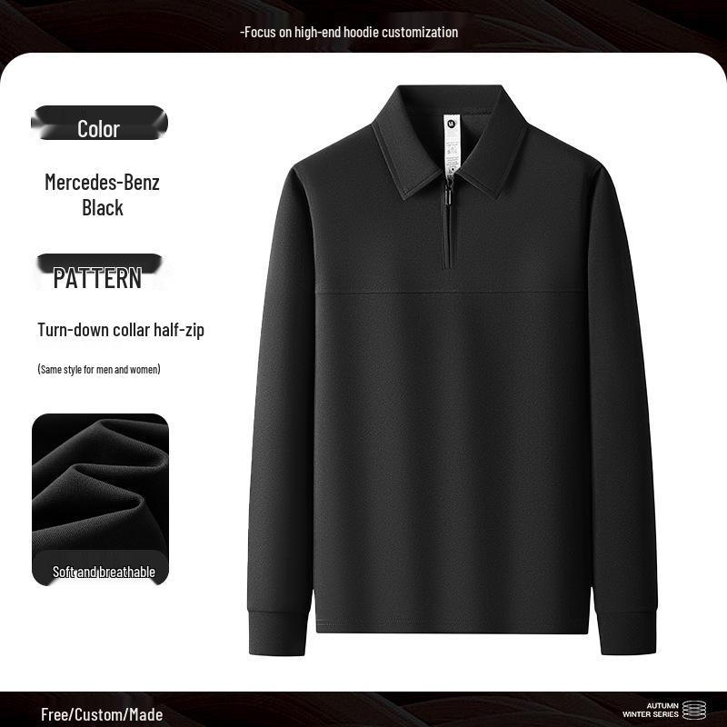 Custom Apple Workwear Hoodie with Logo - Mobile Store Business Jacket, Autumn/Winter